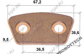 зеркало боковое SPIEK CERAMICZNY TARCZY SPZRĘGŁA  GR. 4,4MM X00271