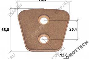 зеркало боковое SPIEK CERAMICZNY TARCZY SPZRĘGŁA  GR. 4,8MM X00046