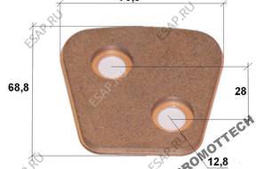 зеркало боковое SPIEK CERAMICZNY TARCZY SPZRĘGŁA  GR. 4,8MM X00047
