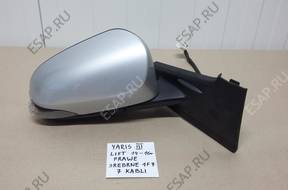 зеркало боковое YARIS III РЕСТАЙЛИНГОВОЕ 14-17r  ПРАВОЕ 7 PIN 1F7