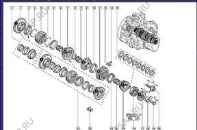 Zestaw naprawczy КОРОБКИ СТУПЕНЧАТАЯw JC5 Renault